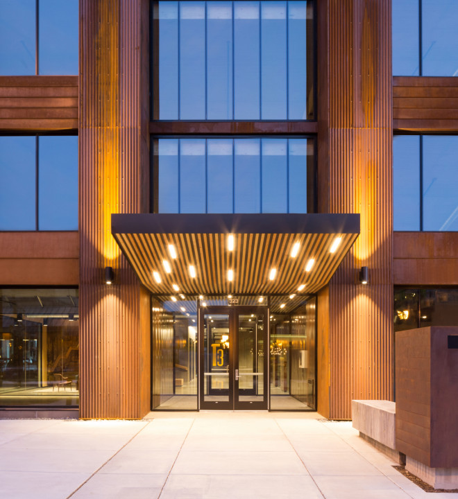 Harbor 38 innovation campus exterior