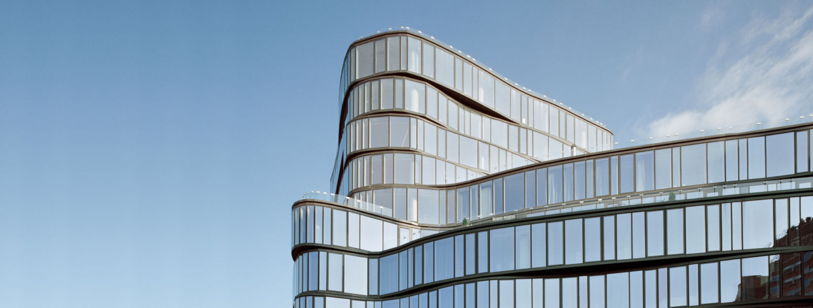 Aurora Wharf waterfront mixed-use buildings in London